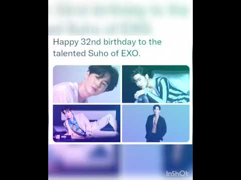 Happy 32nd birthday to the talented Suho of EXO.