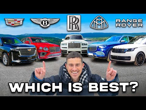 Luxury SUV Showdown: Maybach GLS, Bentley Bentayga, Range Rover, and Rolls-Royce Cullinan