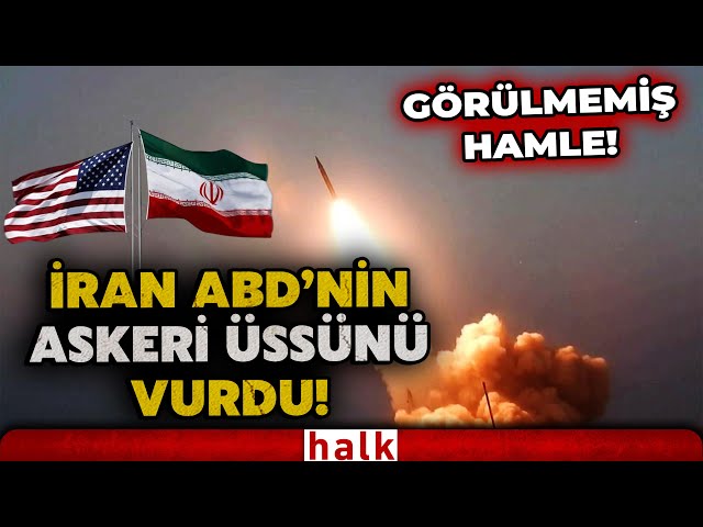 SON DAKİKA! İran, Katar ve Irak'taki ABD üslerine füze saldırısı gerçekleştirdi!