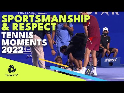 Sportsmanship & Respect Tennis Moments in 2022 🤝