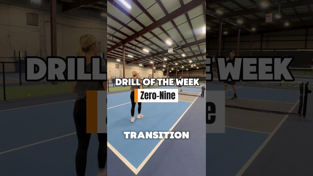 Drill of the Week: Zero-Nine #pickleballdrills #joola