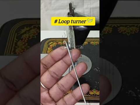 How to use loop turner🪡 simple and easy method #tips #trending #tamil #new #fashion #loopturner #diy