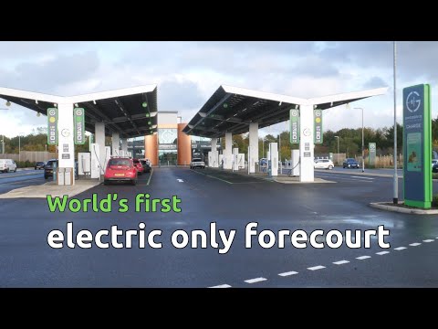The future of EV charging. The 1st of Gridserve's electric only forecourts in the UK.