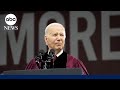 Biden delivers commencement address at Morehouse College
