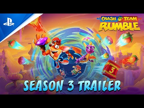 Crash Team Rumble - Season 3 Trailer | PS5 & PS4 Games