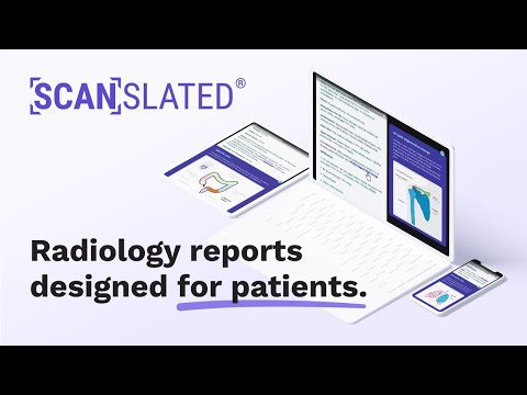 Healthcare technology firm Scanslated, Inc leads the way in patient-centered radiology