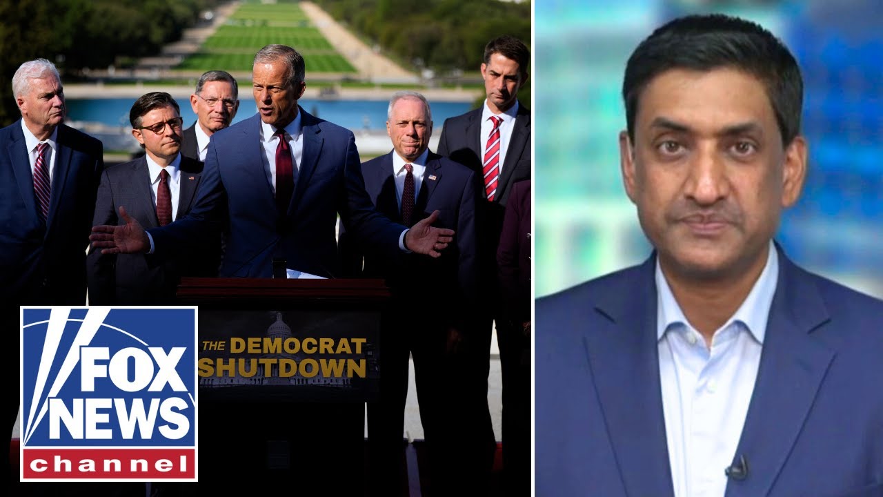 Ro Khanna: Republicans could ‘get the government open tomorrow’