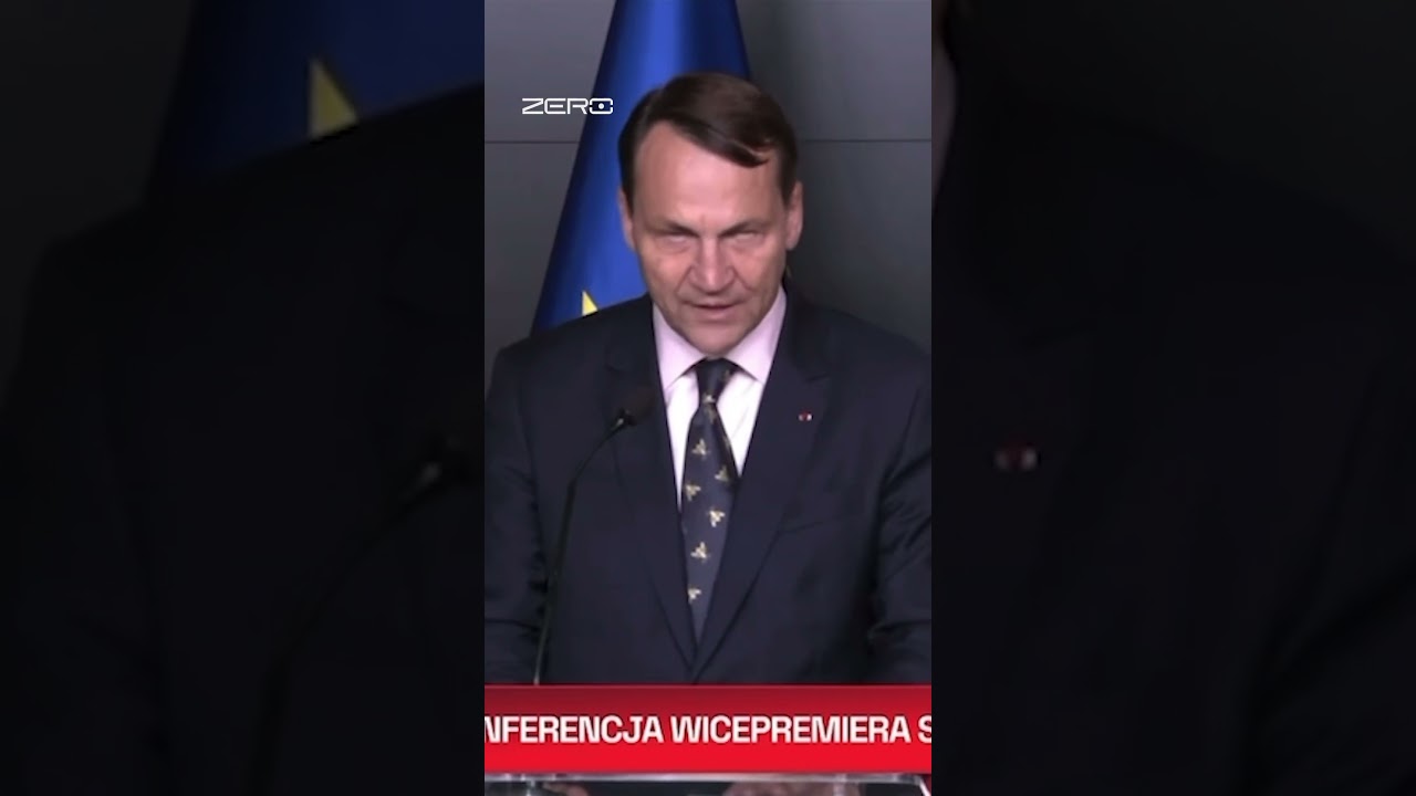 KONFERENCJA PRASOWA SIKORSKIEGO