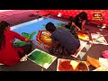 Rangoli Art: కష్టాలను తొలగించే శ్రీ సత్యనారాయణ స్వామి వారి అద్భుత రూపం | Koti Deepotsavam 2023 Day 9  - 02:29 min - News - Video