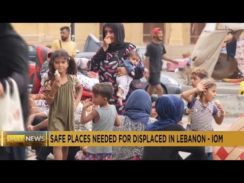 Image: UN says needs safe locations to house Lebanon displaced (U)