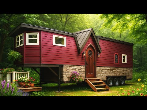Acorn Tiny Homes: Luxurious Manor Tiny Home in California