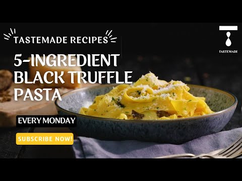 5 Ingredient Black Truffle Pasta