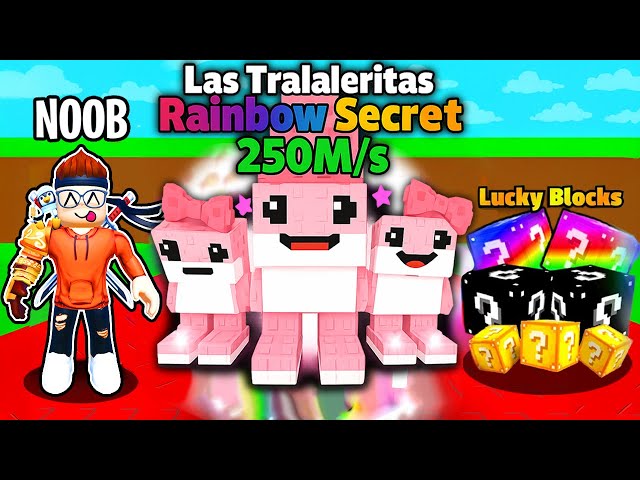 Ho usato LA FORTUNA INFINITA per SBLOCCARE TUTTI I LUCKY BLOCK SEGRETI su ROBLOX STEAL A BRAINROT!!