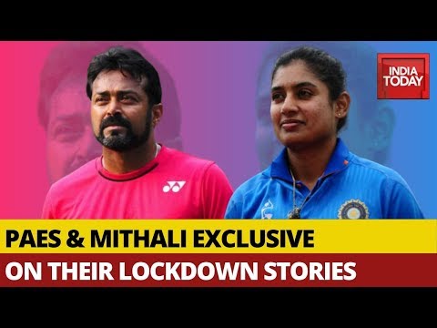 Leander Paes and Mithali Raj share their coronavirus lockdown stories