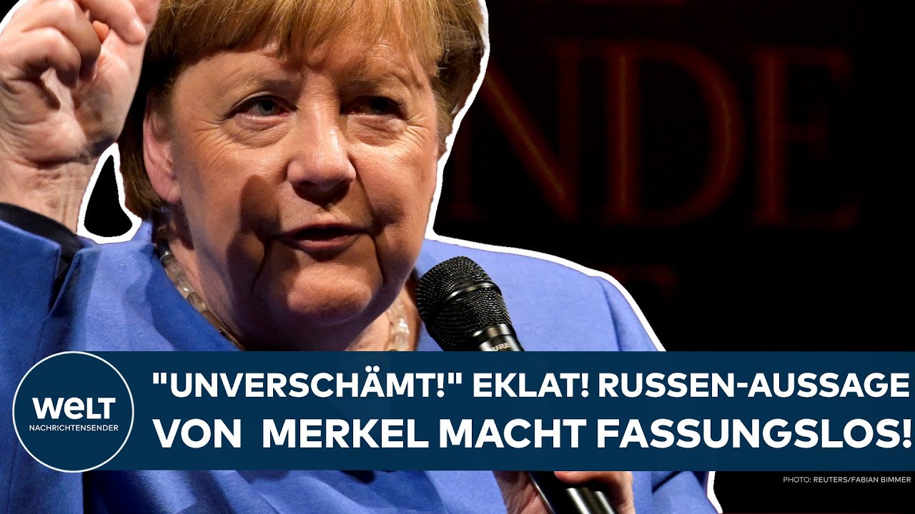 ANGELA MERKEL: "Unverschämt!" Eklat! Russen-Aussage der Altkanzlerin macht fassungslos!