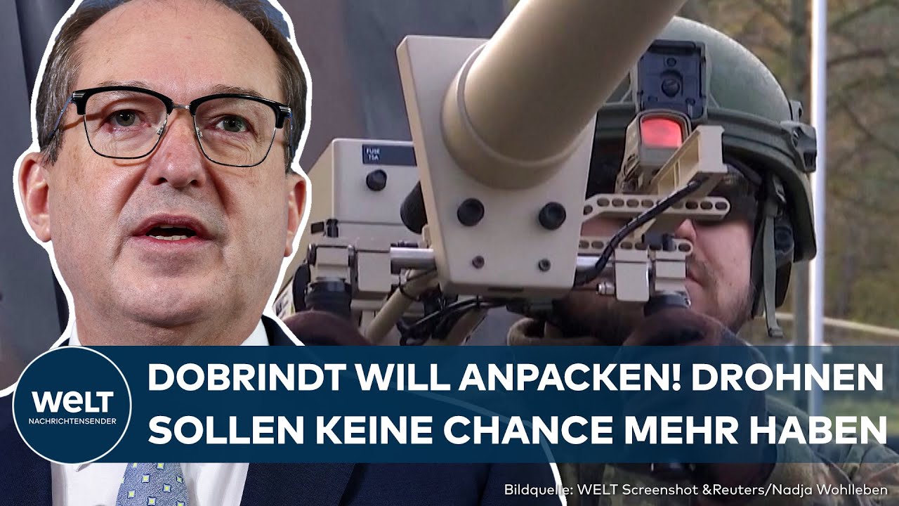 DROHNENABWEHR: Abschuss auch im Inland! Dobrindt will Bundeswehr mehr Befugnisse erteilen