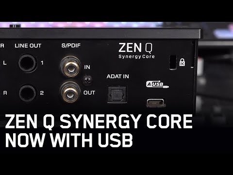 Zen Q Synergy Core | Bus-Powered USB Audio Interface | Product Overview