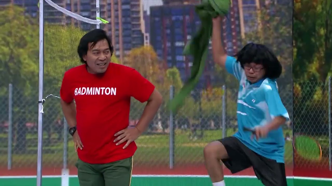 Narji sebagai legenda bulu tangkis ingin mengajak jarwo ikut pertandingan | DAGELAN OK