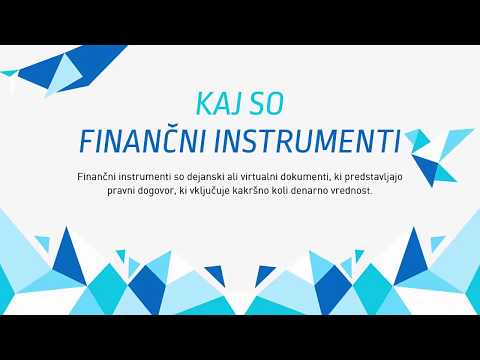 Financni instrumenti