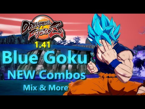 DBFZ Patch 1.41: NEW Blue Goku Combos, Mix, Neutral & Oki Guide