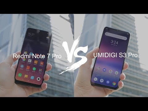 UMIDIGI S3 Pro vs Xiaomi Redmi Note 7 Pro!
