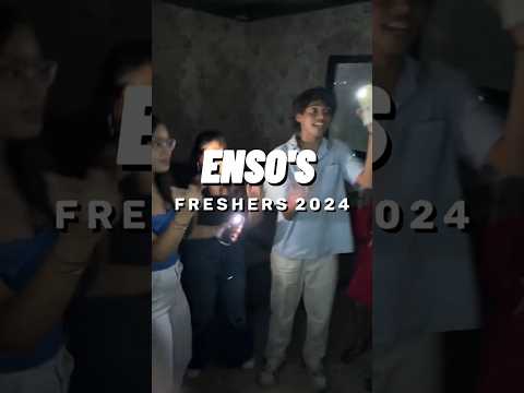 ENSO'S FRESHER PARTY 2024 🥂🫶| University of Delhi | Dyal Singh College | #youtubeshorts #shorts