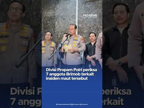 Video thumbnail Rantis Brimob Lindas Ojol, 7 Polisi Diperiksa
