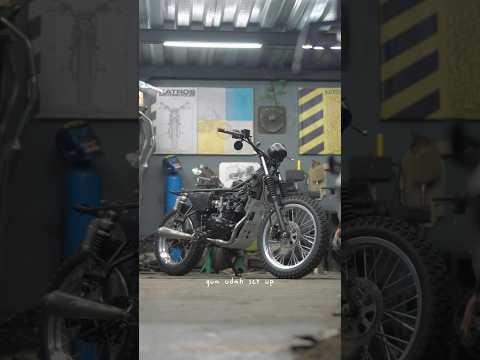 PART 4 - CUSTOM OVERLAND KAWASAKI w175 TR