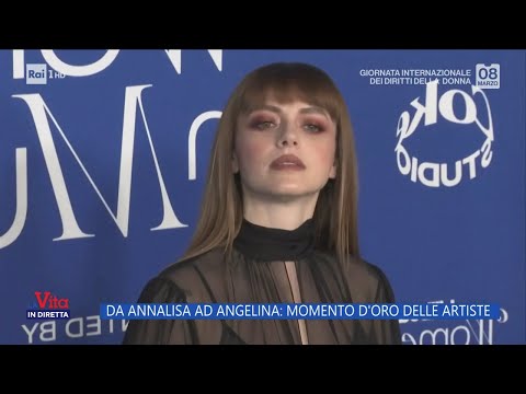 Da Annalisa ad Angelina: momento d'oro per le artiste - La Vita in diretta - 08/03/2024