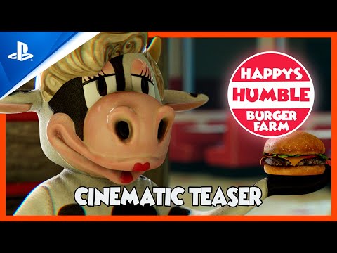 Happy's Humble Burger Farm - Cinematic Teaser Trailer | PS4