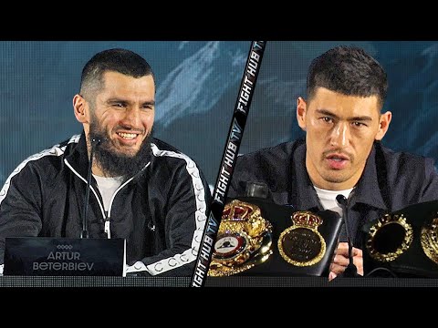 Artur Beterbiev vs Dmitry Bivol 2 – Final Press Conference and Face Off Video | The Last Crescendo