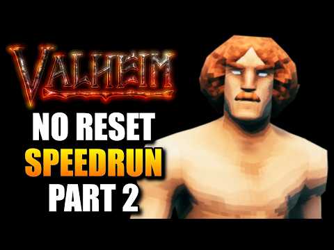BIG PLAINS PROGRESS - Valheim No Resets Speedrun (Part 2)