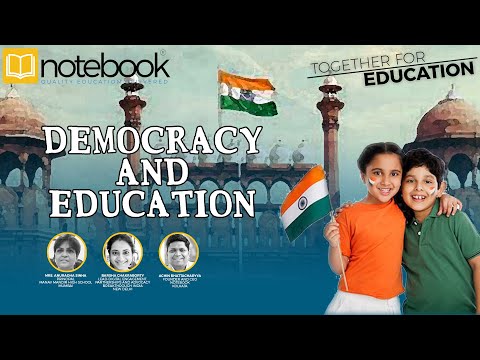 Notebook | Webinar | Together For Education | Ep 70 | Democracy and Education