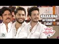 Nagarjuna, Naga Chaitanya & Akhil Sankranthi Special interview about SCN