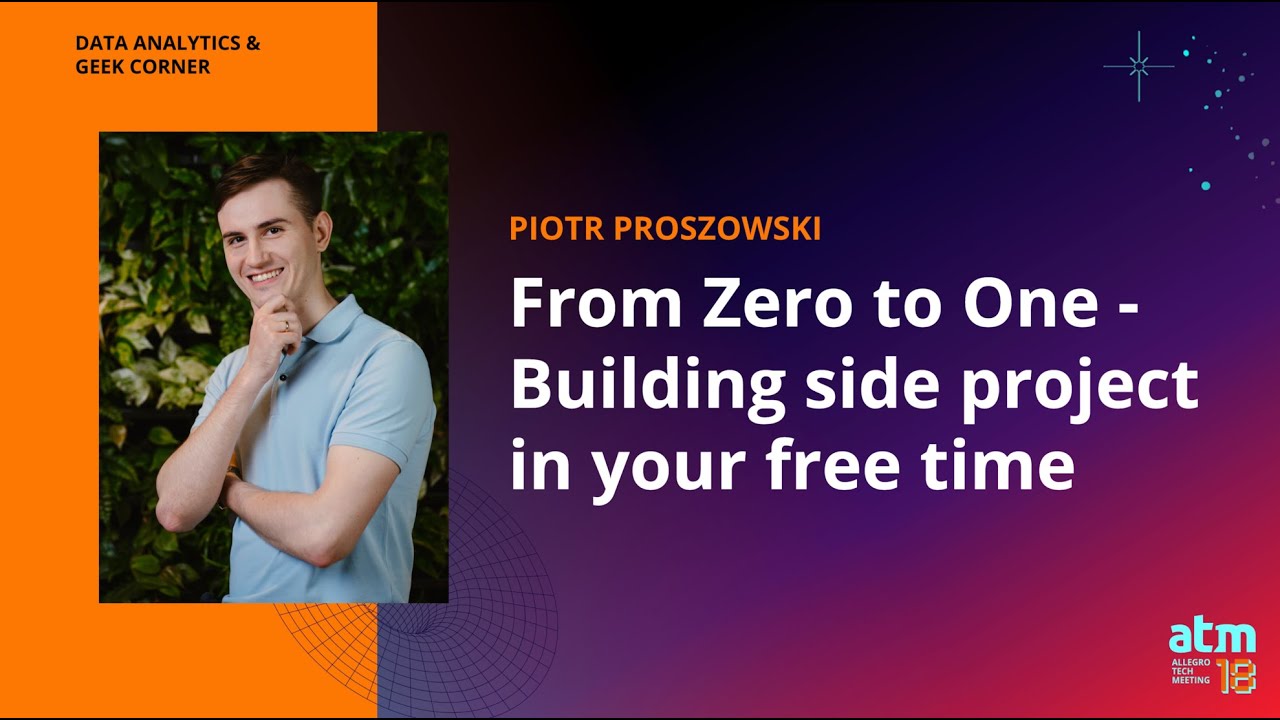 ATM 18: From zero to 1 - building side task in your free time