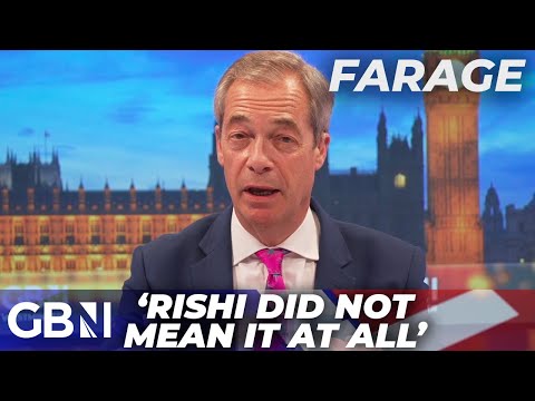 ECHR: 'I don't believe a WORD Rishi Sunak says about stopping illegal migration' | Nigel Farage