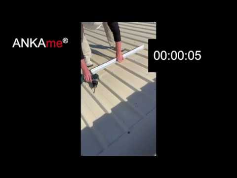 How To Install Permanent roof anchor onto Trim-Deck Roofing How To Install Permanent roof anchor onto Trim-Deck Roofing