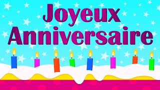 ברכות יום הולדת שמח בצרפתית