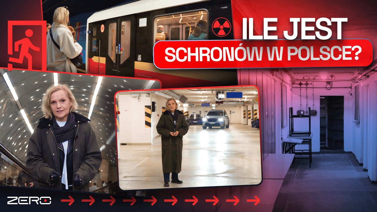 NIESPEŁNA 1% POLAKÓW ZNALAZŁOBY MIEJSCE W SCHRONIE. GDZIE MAMY SIĘ CHOWAĆ W PRZYPADKU ZAGROŻENIA?