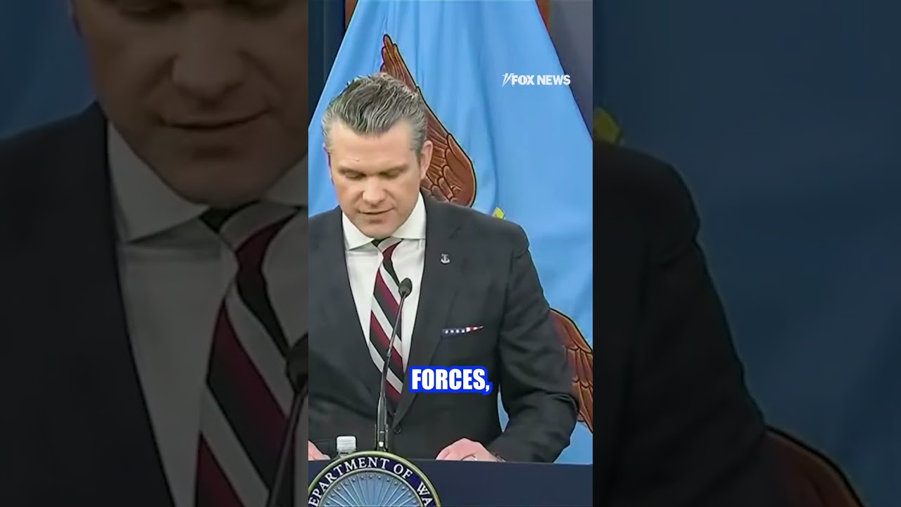 Hegseth on Iran: 'They are TOAST and they know it' #shorts #foxnews #iran #military #world