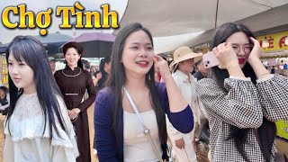 CHỢ THỤT - CHỢ TÌNH PHÙ LƯU 2026 KHÔNG HỔ DANH CHÈ THÁI GÁI TUYÊN