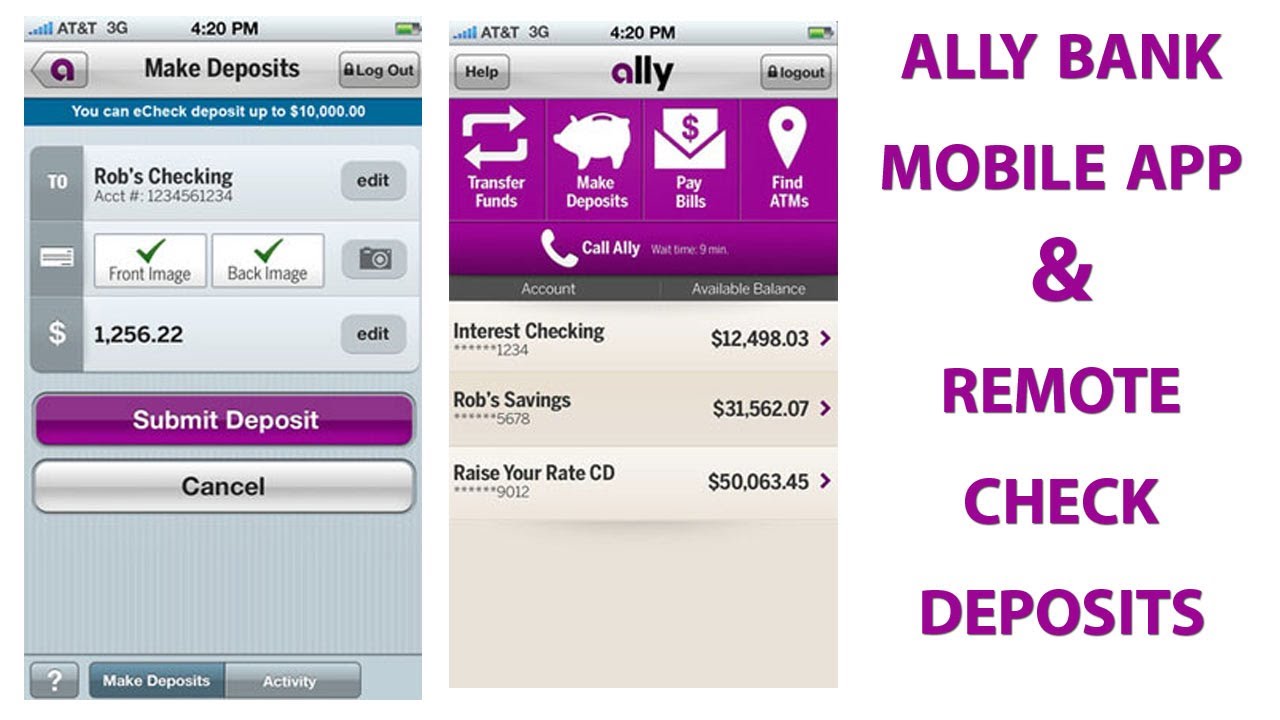 How To Deposit Cash Into Ally