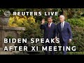 LIVE: Biden holds news conference after meeting with Chinese President Xi