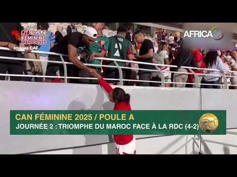 CAN Féminine 2025 : le Maroc s’impose 4-2 face à la RD Congo