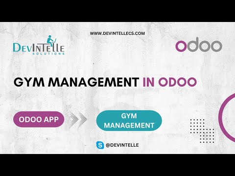 Gym Management system in odoo