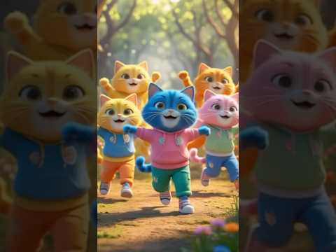 Cute Cats Dance Baby Shark 🐱💃 #cat  #ai #catstory