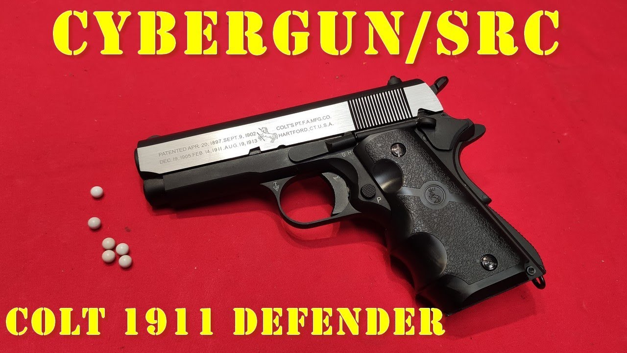 Airsoft - Cybergun/SRC - Colt 1911 Defender [French]