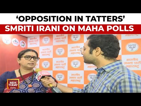 'Opposition Is In Tatters': BJP Leader Smiti Irani Weighs-In On Mahayuti vs MVA Fight In Maha Polls
