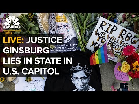 WATCH LIVE: Justice Ruth Bader Ginsburg lies in state in the U.S. Capitol — 9/25/2020
