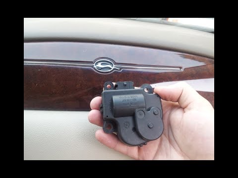Chevy Blend Door Actuator Replacement -- (2006-2013 Impala ... 2010 chevy hhr fuse box 